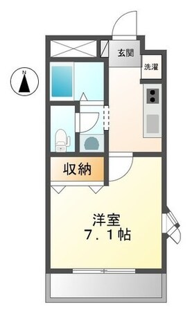 御着駅 徒歩18分 1階の物件間取画像